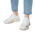 Women's All White Mesh Sneakers — Lightweight Breathable Athletic Shoes with '314 Originals' Accent Printify Shoes  314 Originals