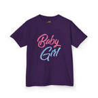 "Baby Girl" Pastel Script Shirt - 314 Originals
