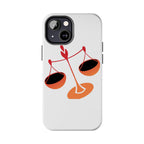Libra Scales Phone Case — Zodiac Balance Tough Protective Cover Printify Phone Case  314 Originals