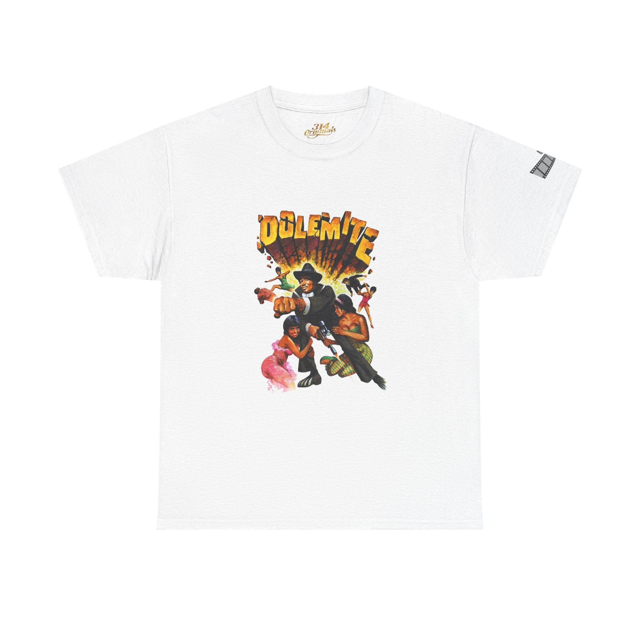 Dolemite Vintage Blaxploitation Movie Poster T-Shirt Printify T-Shirt  314 Originals