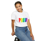 PROUD Garment-Dyed T-shirt Printify