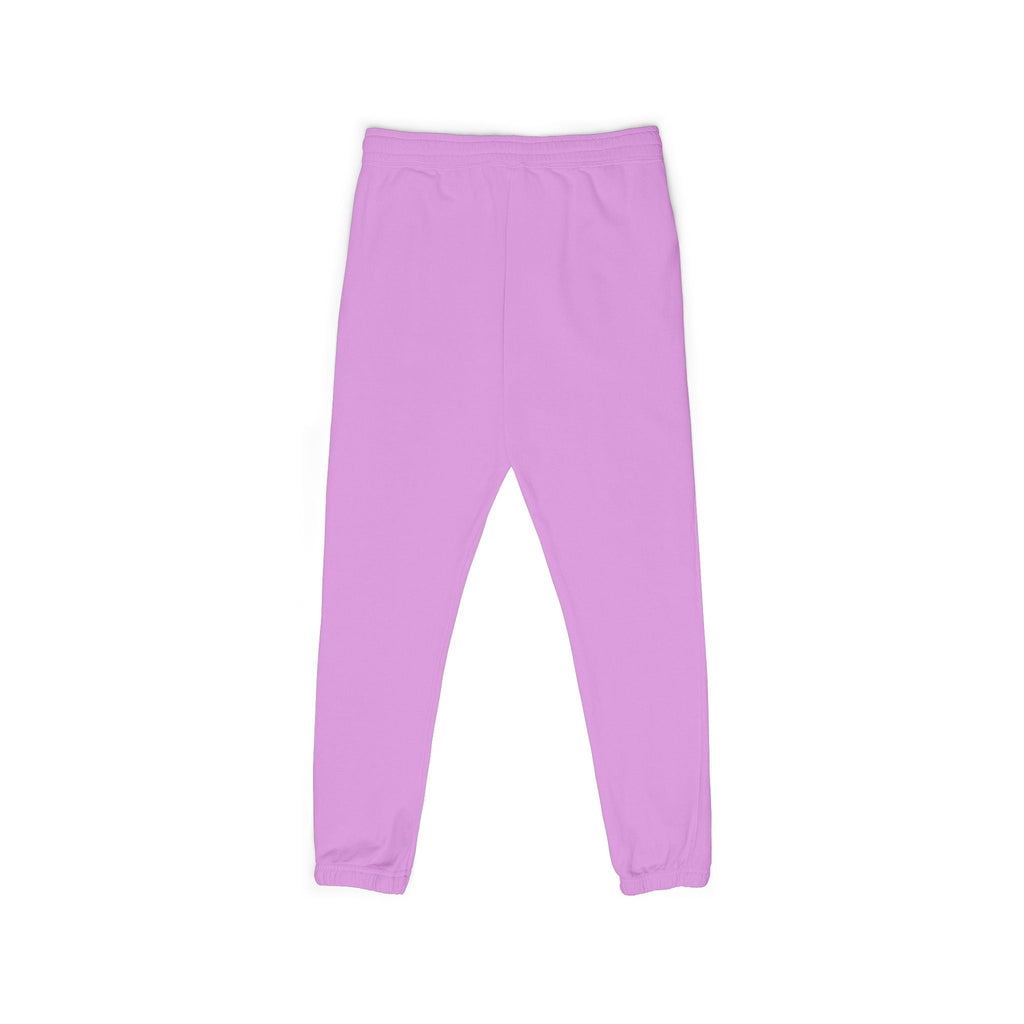 Fleece Sweatpants with Retro Script Chest Logo Printify Trousers  314 Originals