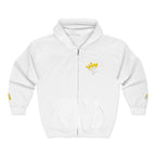 King's Gear Zip Hoodie — Full‑Zip with Gold Crown Emblem - 314 Originals