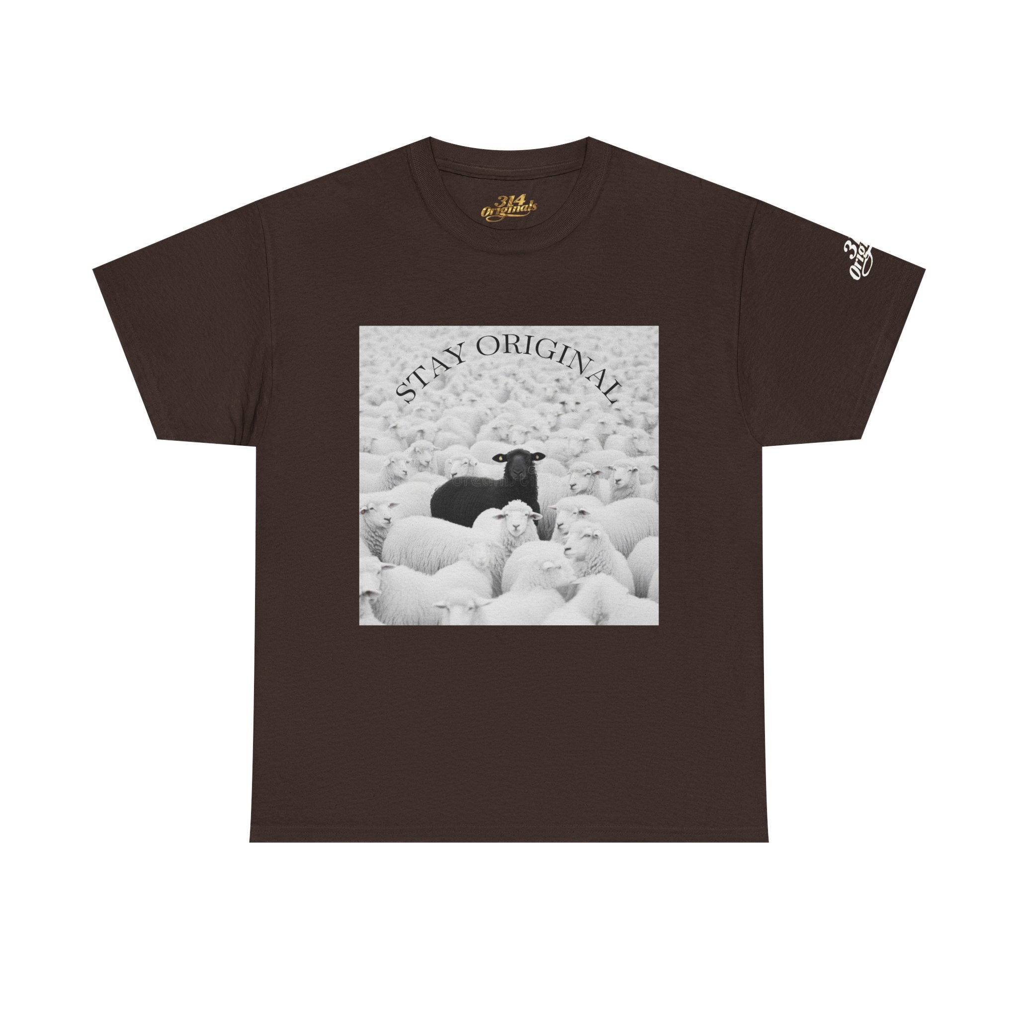 Black Sheep T-Shirt — Funny Contrast Sheep Graphic Tee