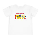Toddler Tee — "From the Lou and I’m... Proud" St. Louis Flag Kids Shirt - 314 Originals