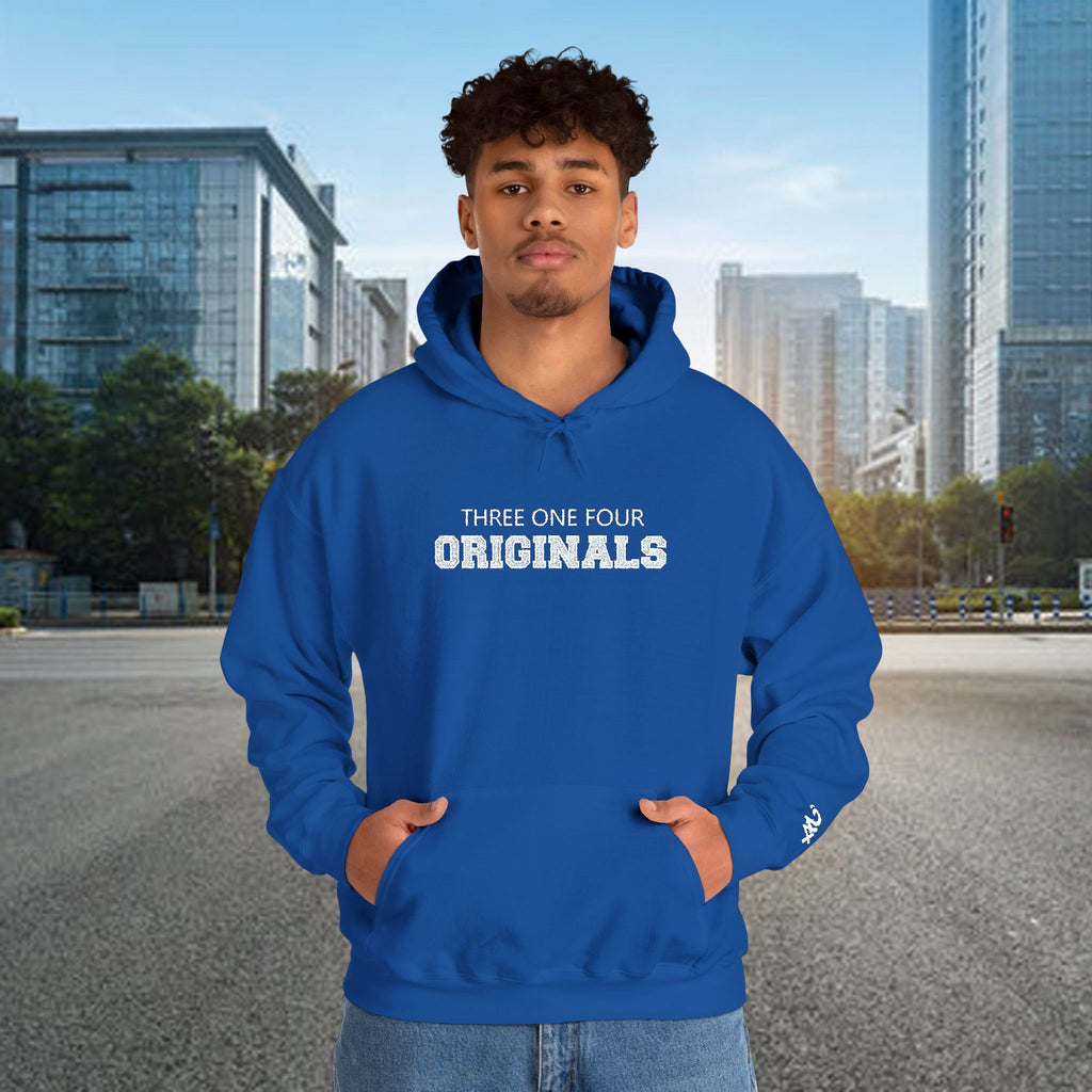 Three One Four Hoodie — Vintage Text - 314 Originals