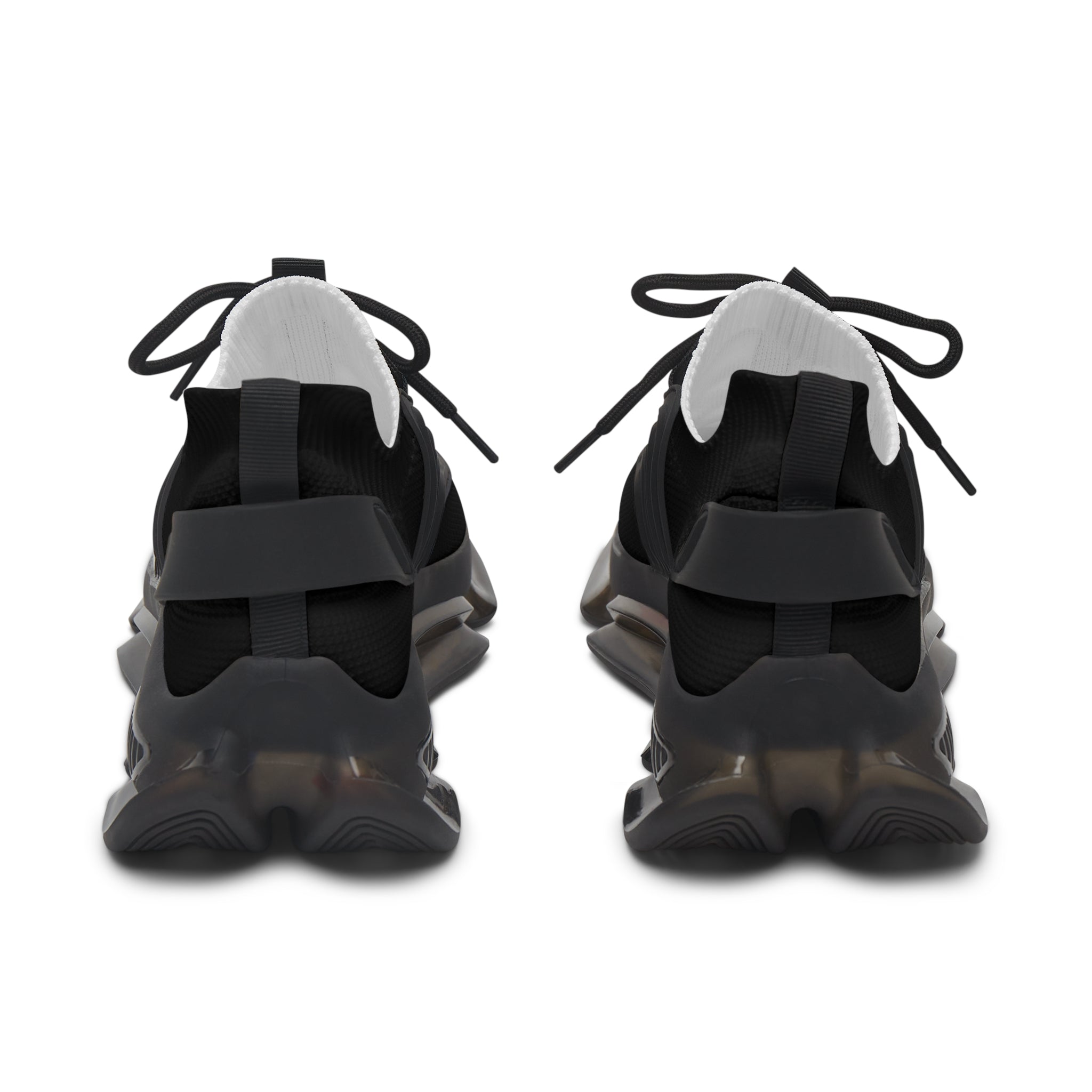 Women's Black Mesh Sneakers — Lightweight Athletic Running Shoes with '314 Originals' Accent - 314 Originals