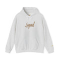 Legend Script Hoodie-Cozy Pullover with Gold Text - 314 Originals
