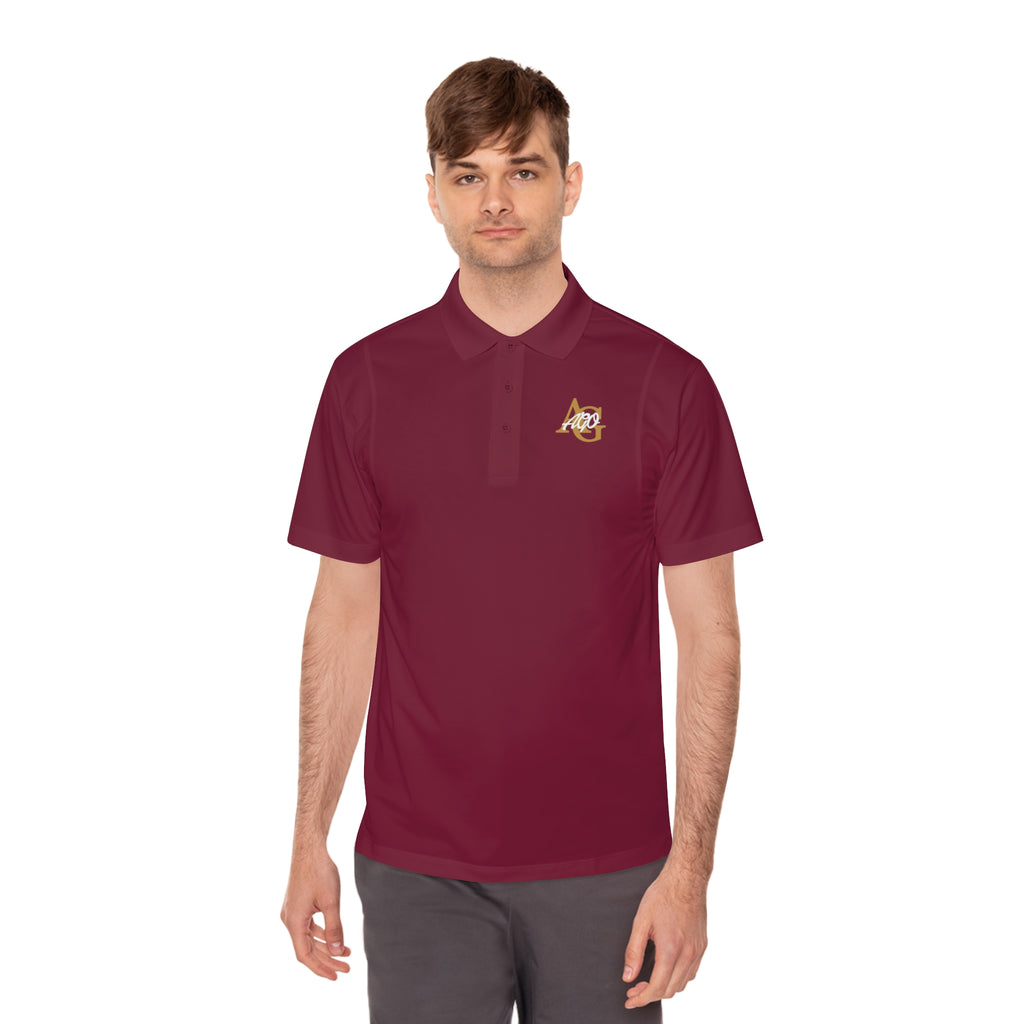 AGO Men's Sport Polo Shirt — Embroidered Logo Performance Golf Polo - 314 Originals