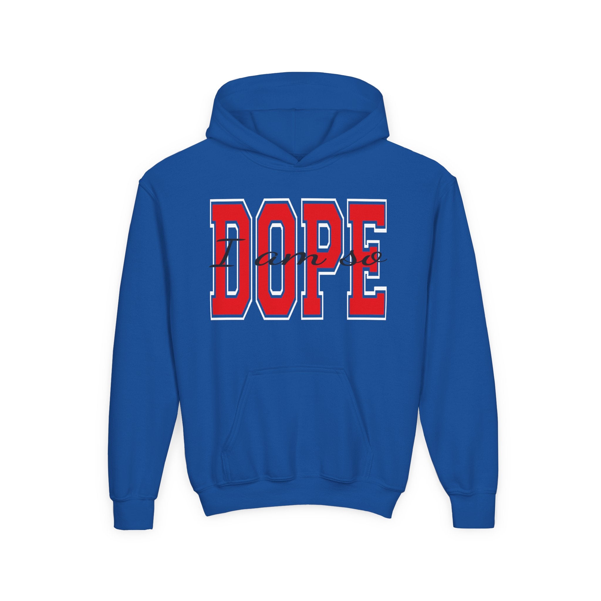 'I Am So DOPE' Varsity Graphic Pullover