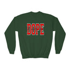 I Am So DOPE Crewneck Sweatshirt — Retro Varsity Graphic - 314 Originals