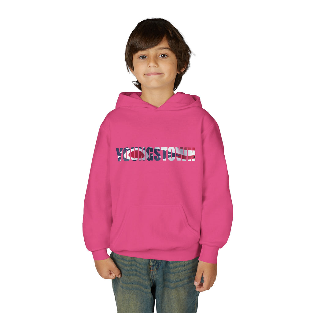 Youngstown Ohio Flag Hoodie — Youth USA Map Pullover - 314 Originals