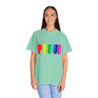 PROUD Garment-Dyed T-shirt Printify