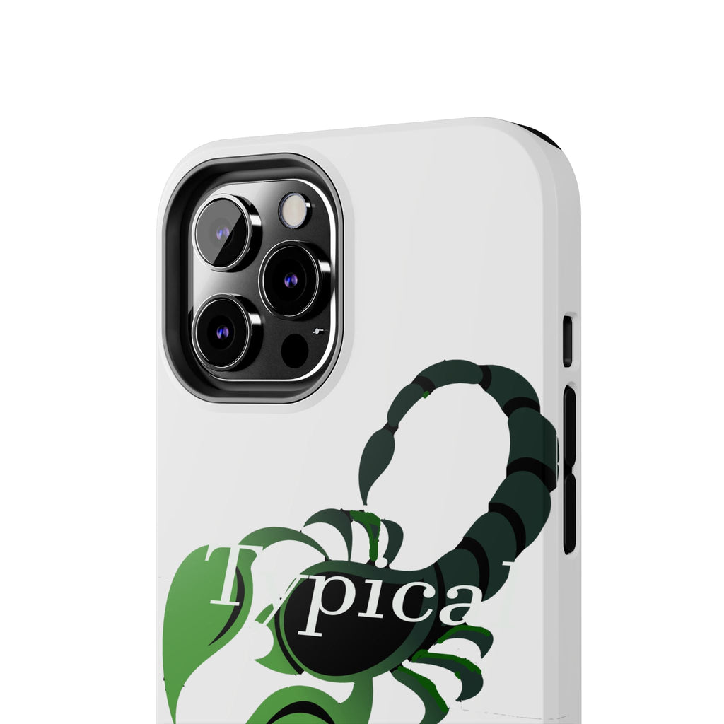 Scorpio Zodiac Tough Phone Case — Green Scorpion "Typical" Design Printify Phone Case  314 Originals