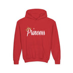 Princess Hoodie — Glitter Crown Graphic Pullover for Girls - 314 Originals