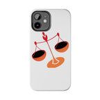 Libra Scales Phone Case — Zodiac Balance Tough Protective Cover Printify Phone Case  314 Originals