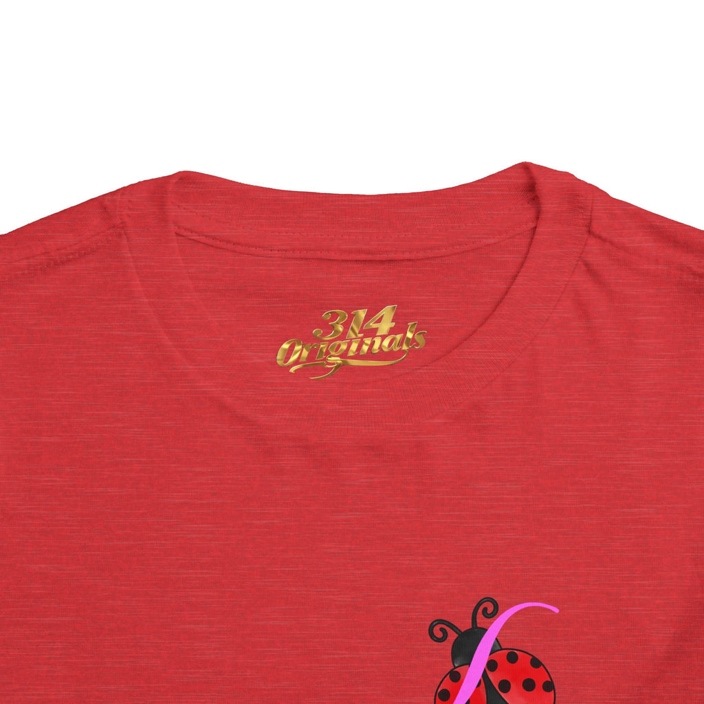 Toddler Tee — Cute Ladybug Graphic Kids Shirt Printify Kids clothes  314 Originals