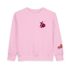 Toddler Sweatshirt — Cute Ladybug Graphic Crewneck for Kids - 314 Originals
