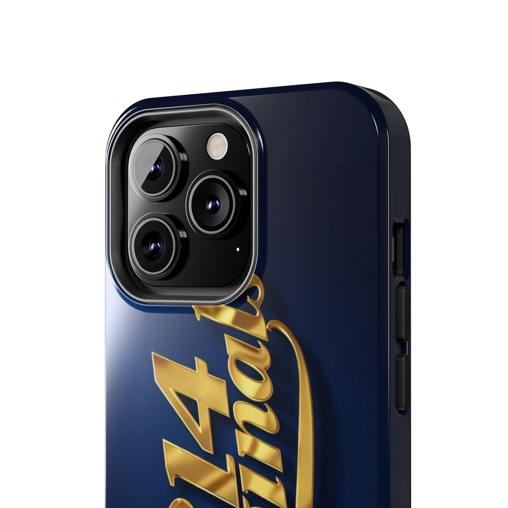 "314 Originals" Gold Script on Navy Tough Protective Case Printify Phone Case  314 Originals