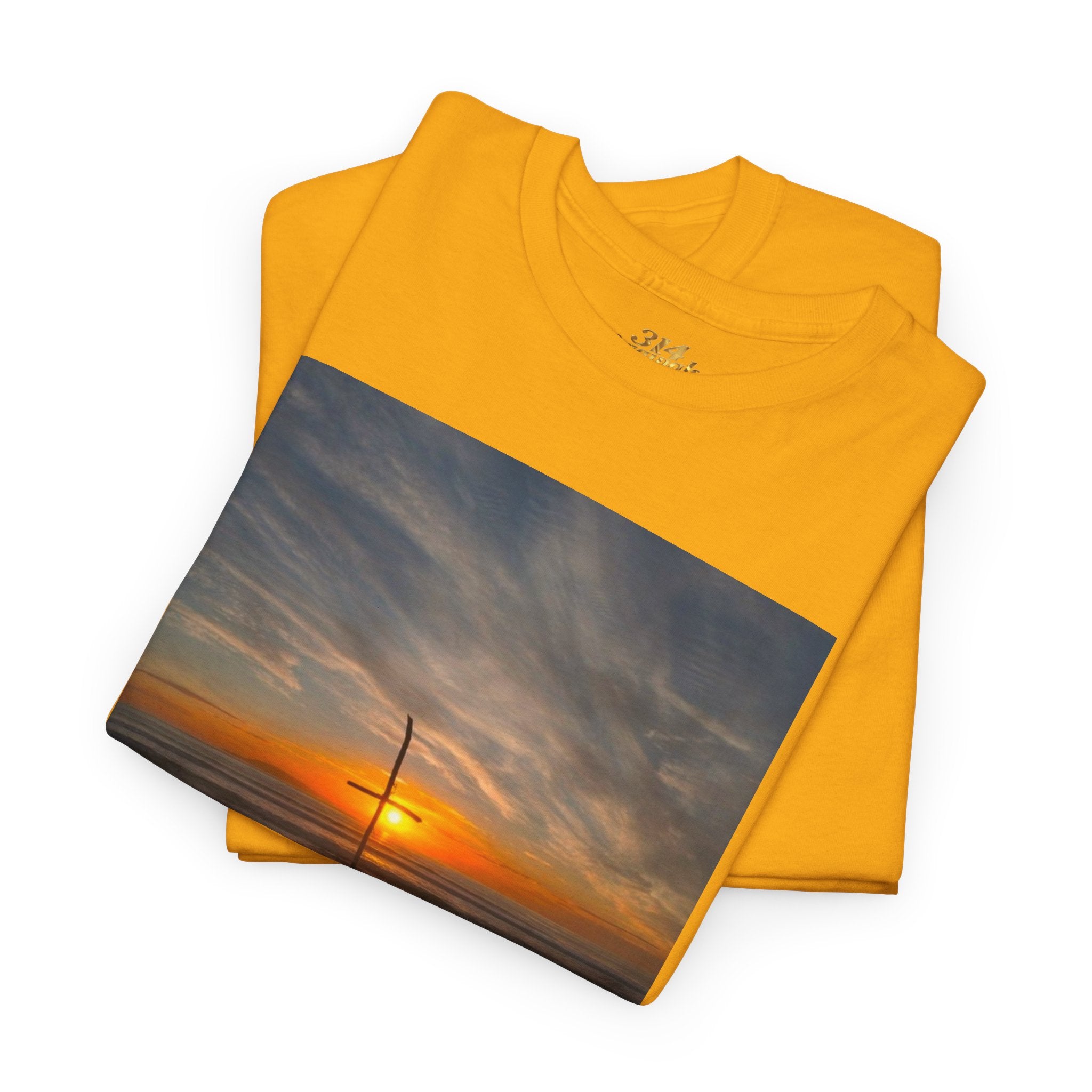 Sunset Beach Quote T‑Shirt — Inspirational Ocean Sunrise Tee - 314 Originals