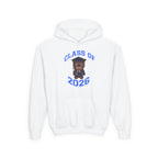 Youth Hoodie - 'Class of 2026' Graduation Bear Hoodie with '314 Originals' Back Print - 314 Originals