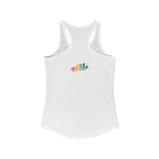 'PROUD' Women's Ideal Racerback Tank Printify Tank Top  314 Originals