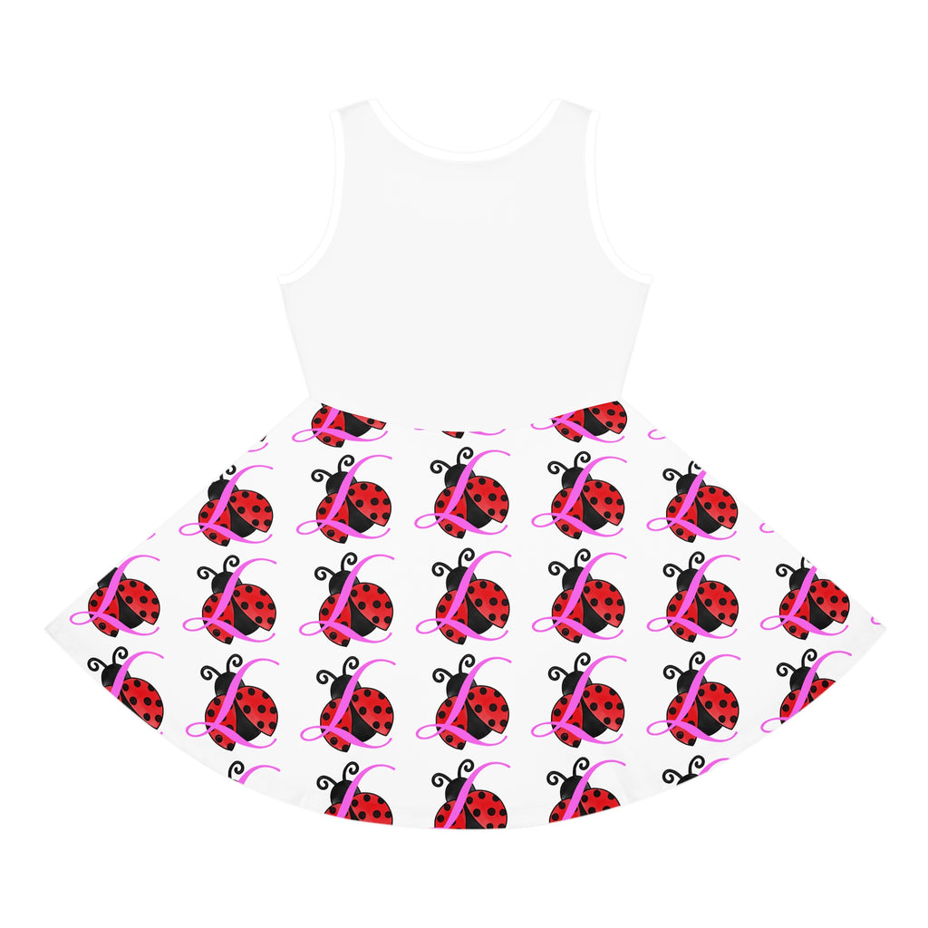 Girls' Ladybug Print Sundress — Cute Sleeveless Summer Dress for Kids - 314 Originals
