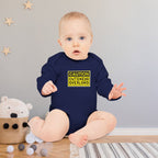 Caution: Cuteness Overload Baby Bodysuit – 314 Originals Long-Sleeve Organic Onesie - 314 Originals
