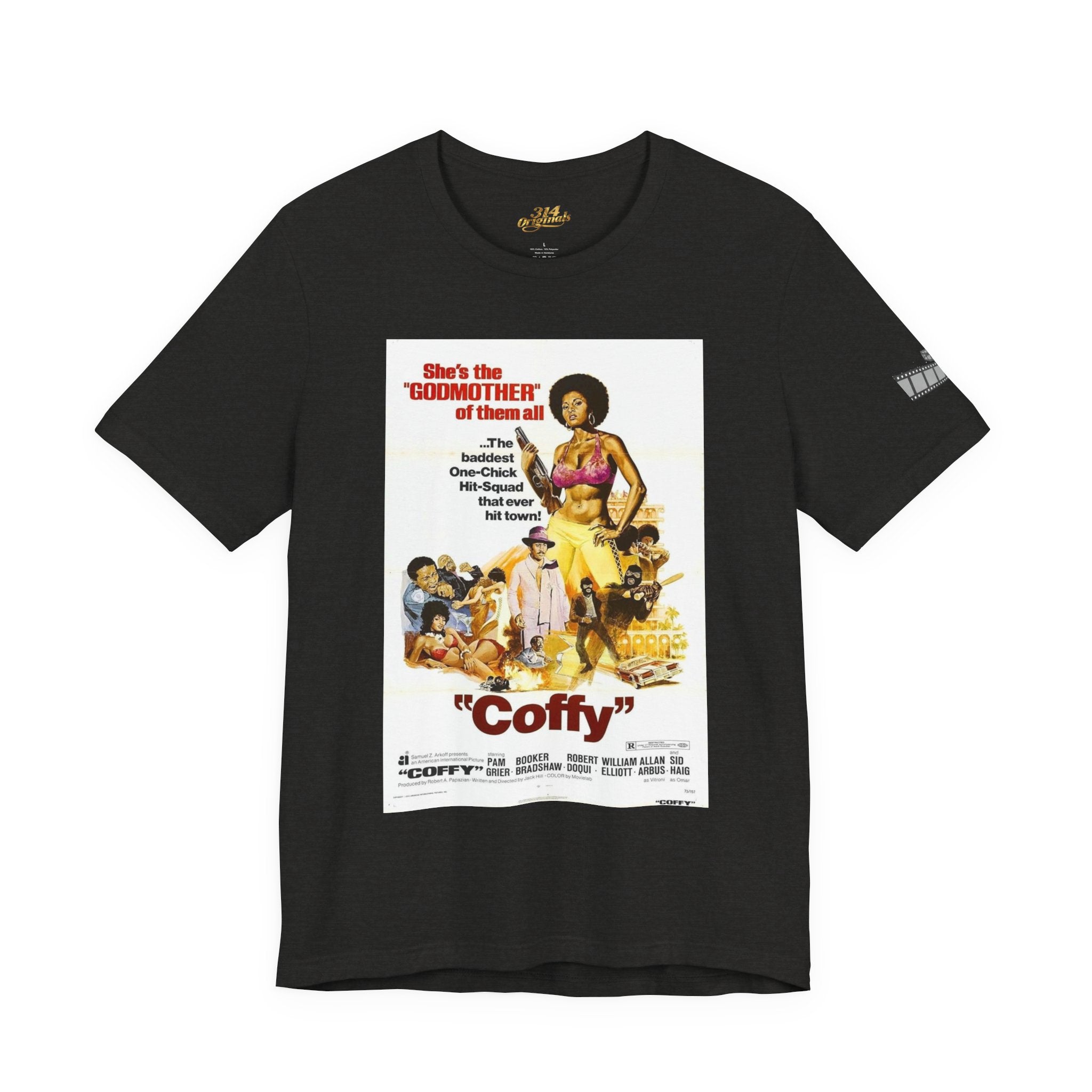 Coffy Movie Poster T‑Shirt Printify T-Shirt  314 Originals