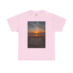 Sunset Beach Quote T‑Shirt — Inspirational Ocean Sunrise Tee - 314 Originals