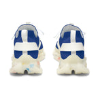 Women's Blue Mesh Sneakers — Lightweight Athletic Running Shoes with '314 Originals' Accent