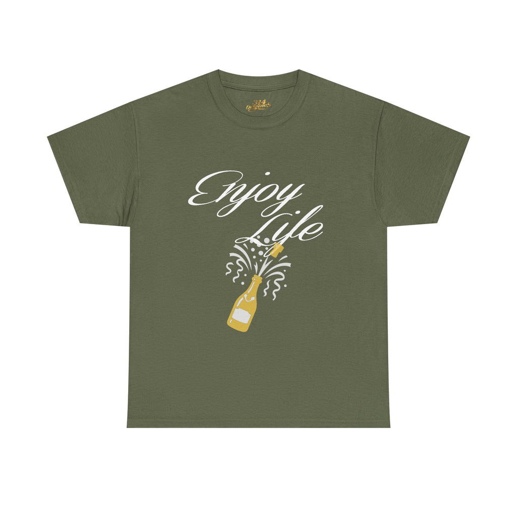 "Enjoy Life" Unisex Heavy Cotton Tee - 314 Originals