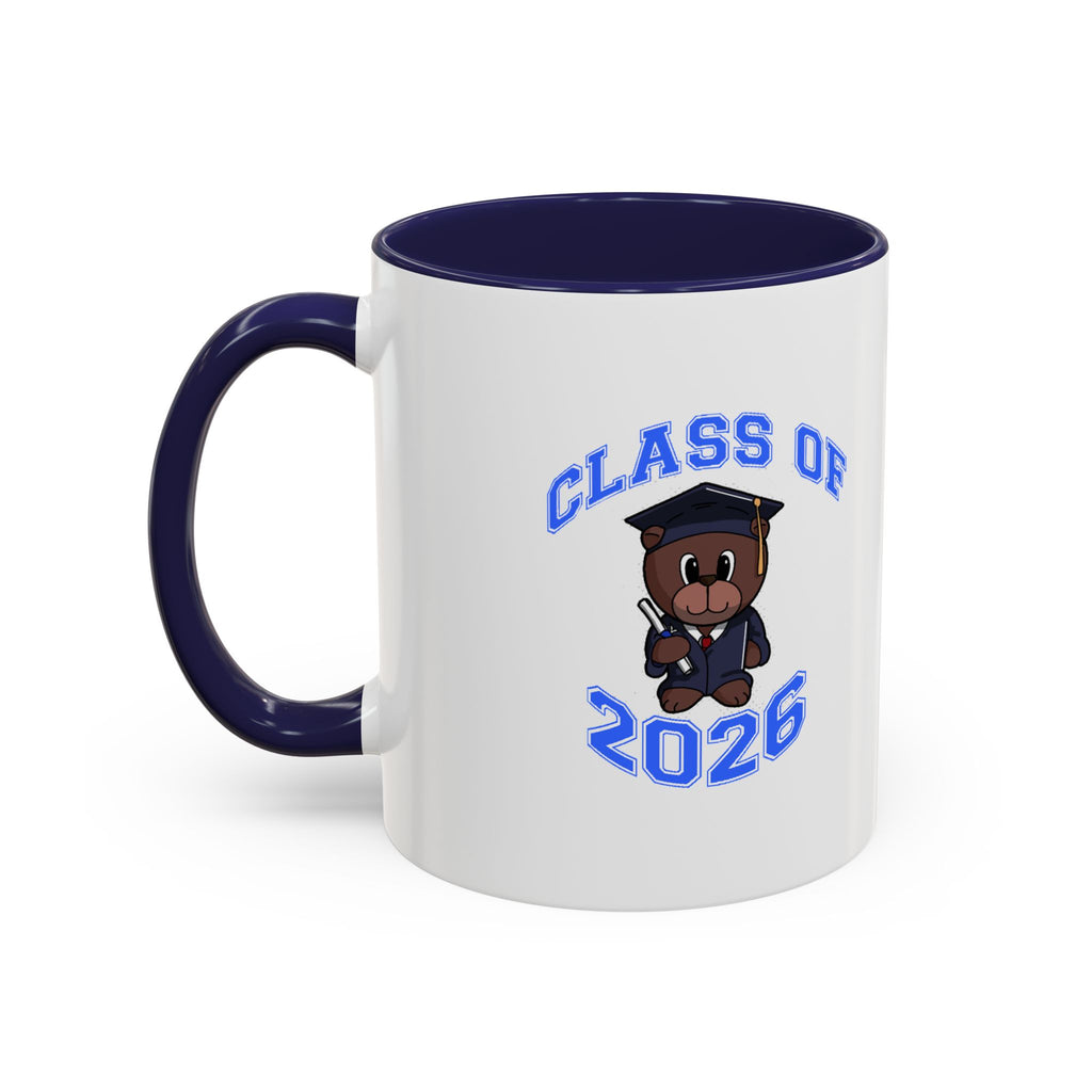 Graduation 2026 Accent Coffee Mug — Class of 2026 Grad Gift
