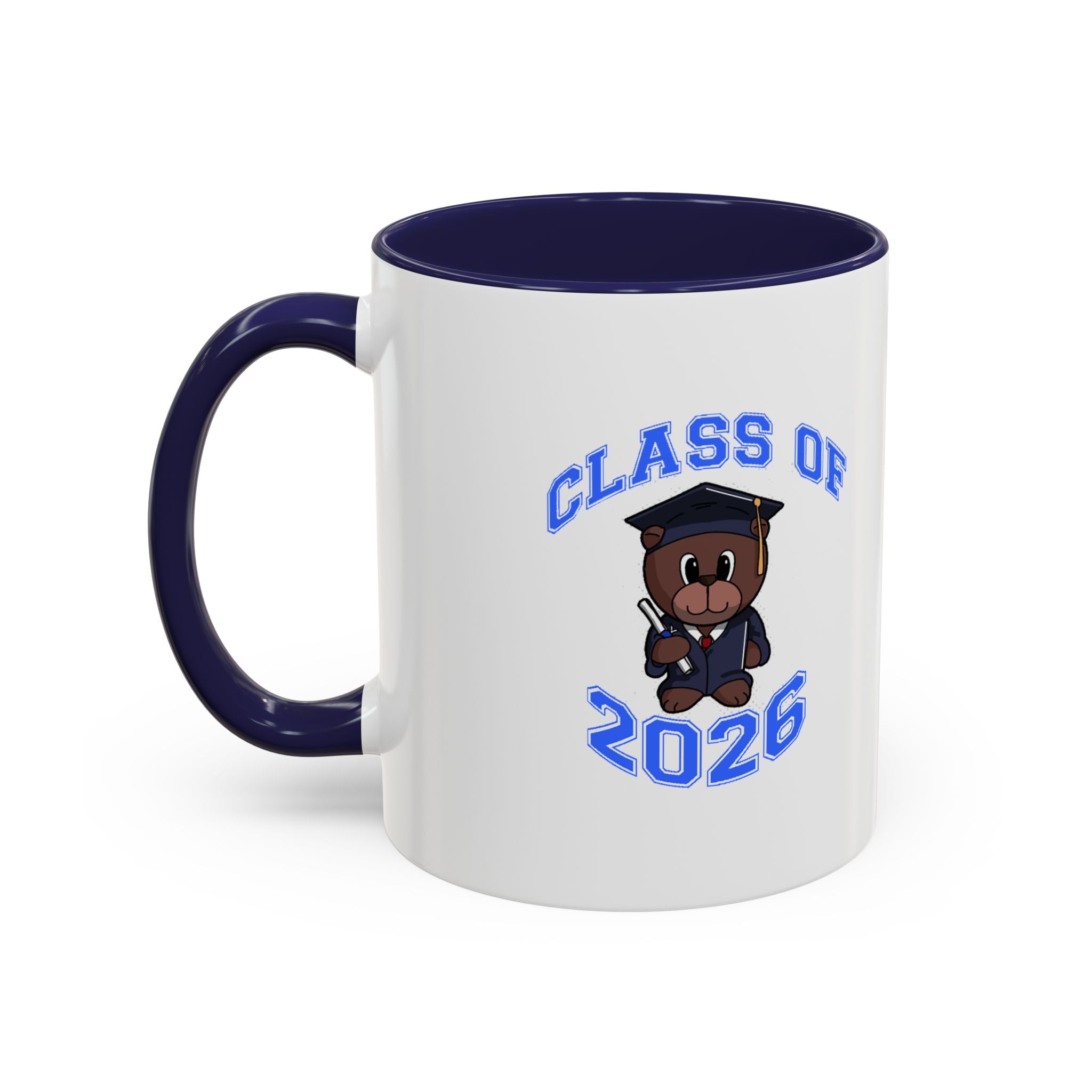 Graduation 2026 Accent Coffee Mug — Class of 2026 Grad Gift