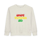 Mom's Favorite Kid Toddler Sweatshirt — Colorful Retro Rasta Kids Pullover - 314 Originals