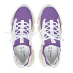 Women's Light Purple Mesh Sneakers — Lightweight Athletic Running Shoes with '314 Originals' Accent - 314 Originals