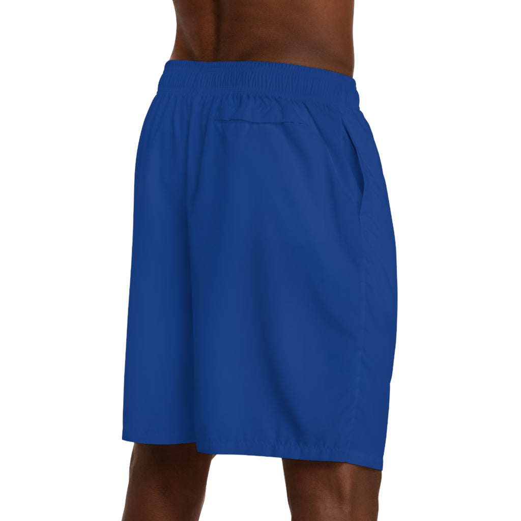 Originals Vertical Script Men's Jogger Shorts — Blue Athletic Casual Summer Shorts - 314 Originals