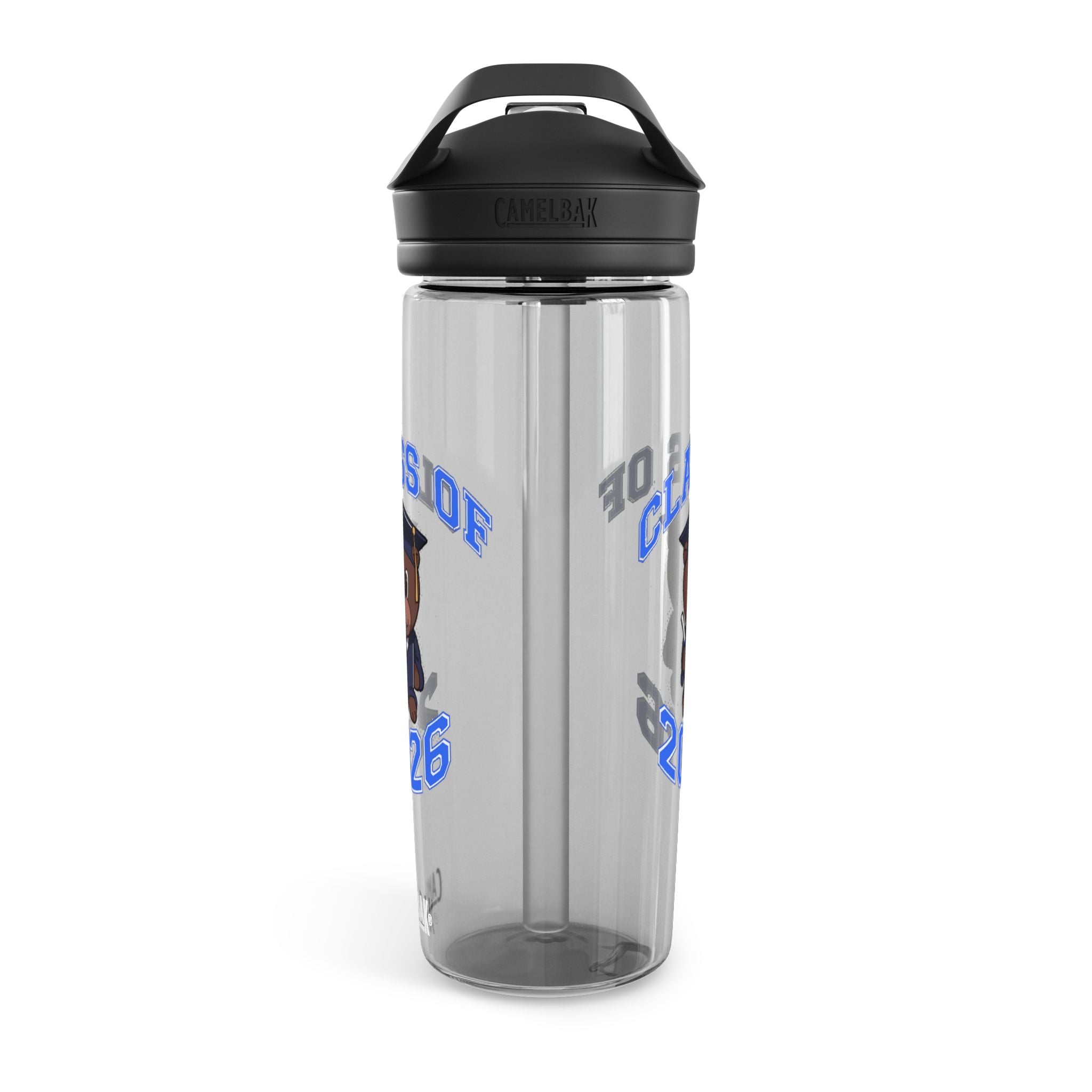 Class of 2026 Graduation Bear Design Water Bottle