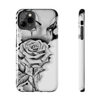 Noir Clown Face with Rose Shockproof Phone Cover - 314 Originals