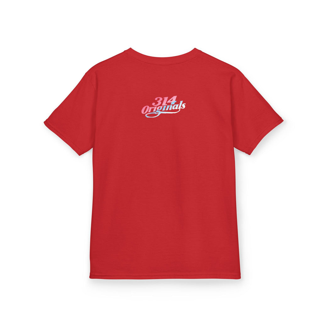 "Baby Girl" Pastel Script Shirt - 314 Originals