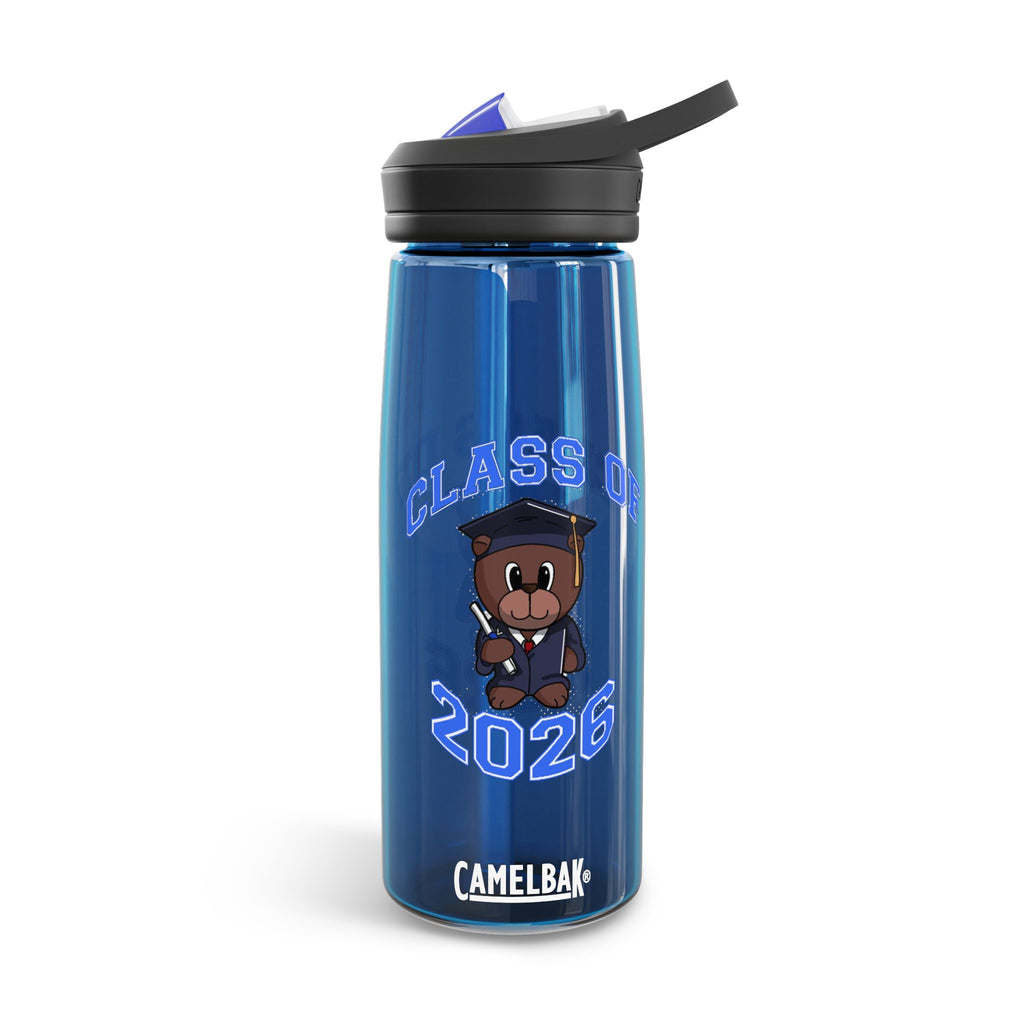 Class of 2026 Graduation Bear Design Water Bottle