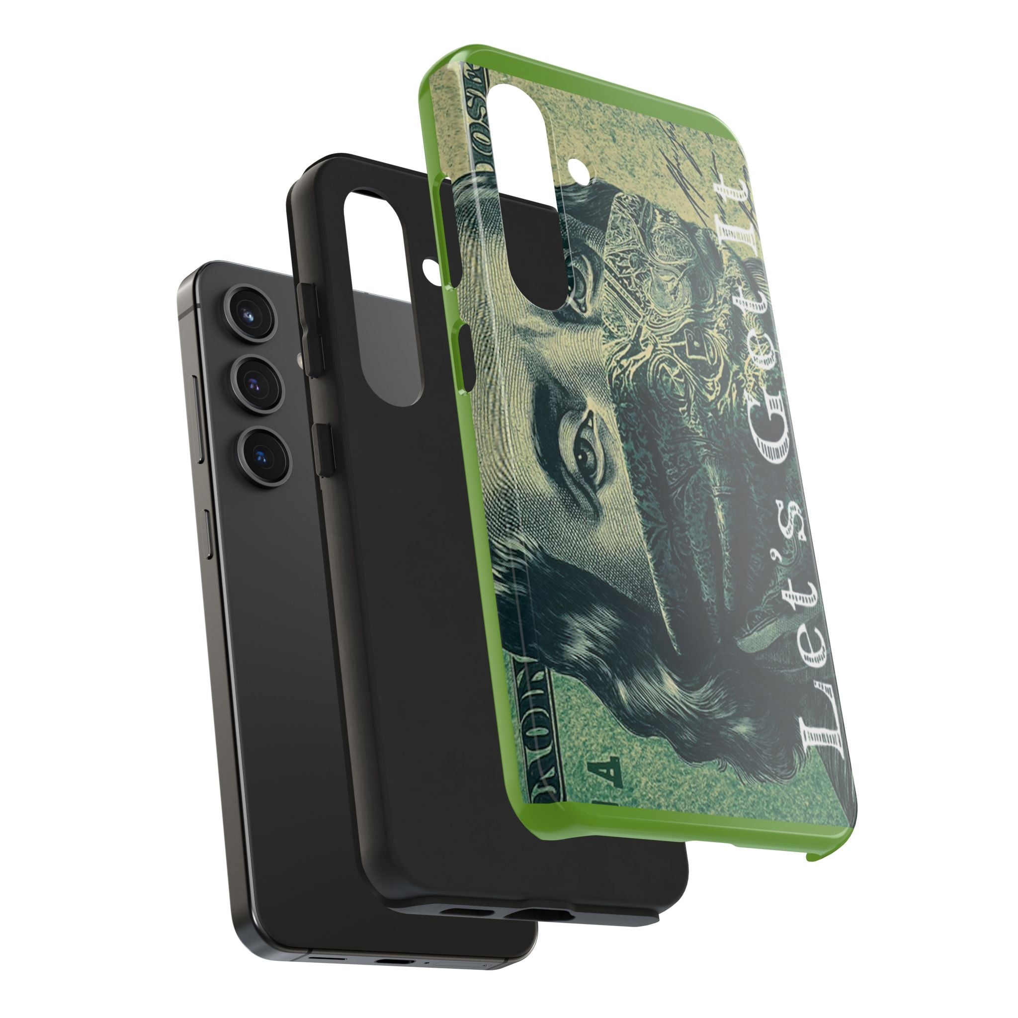 Ben Franklin "Let's Get It" Bandana Design Tough Phone Case Printify Phone Case  314 Originals