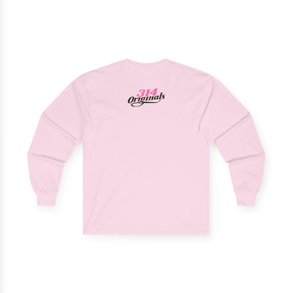 You Love Me Long Sleeve Tee — Valentine's Retro Heart Graphic - 314 Originals