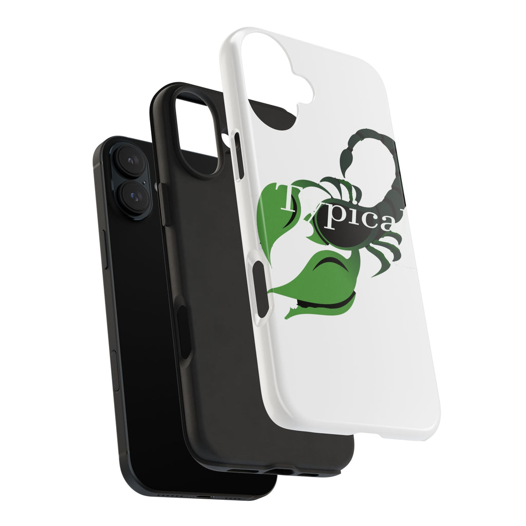 Scorpio Zodiac Tough Phone Case — Green Scorpion "Typical" Design Printify Phone Case  314 Originals