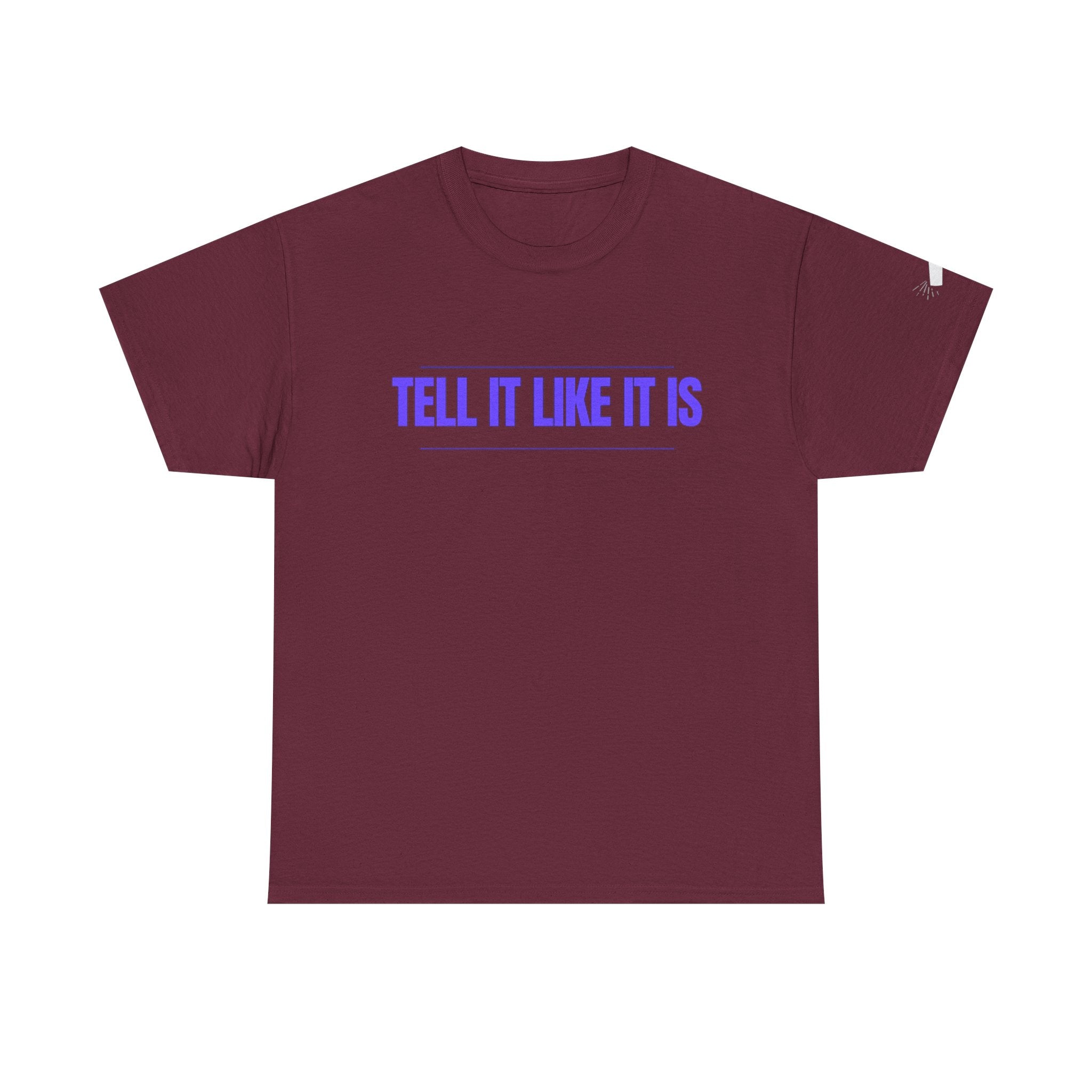 Tell It Like It Is Podcast — Bold Statement Graphic T‑Shirt ("No Scripts… No Filters… No Bullsh*t") Printify T-Shirt  314 Originals