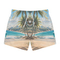 Tropical Palm Beach Swim Trunks