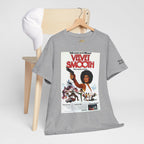 Velvet Smooth Retro Movie Poster Tee — Vintage Blaxploitation Graphic T-Shirt Printify T-Shirt  314 Originals