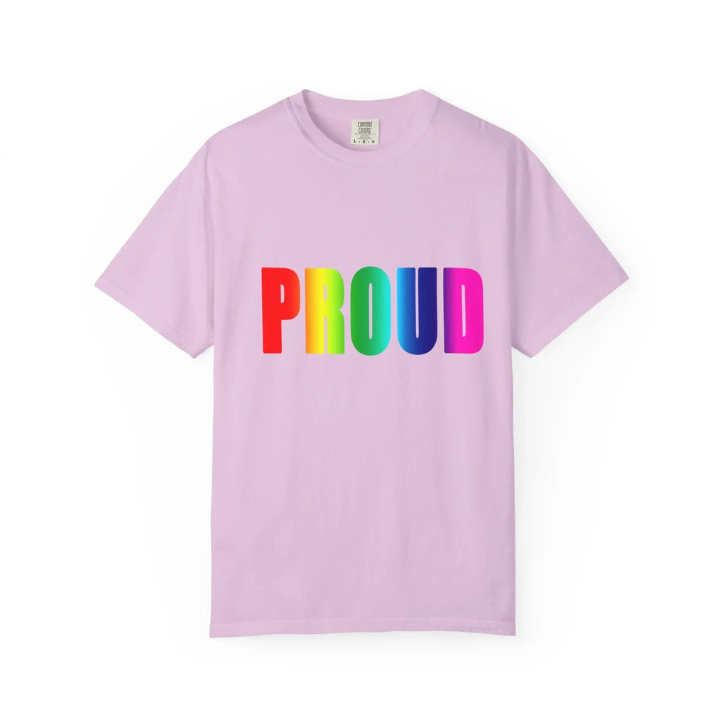 PROUD Garment-Dyed T-shirt Printify