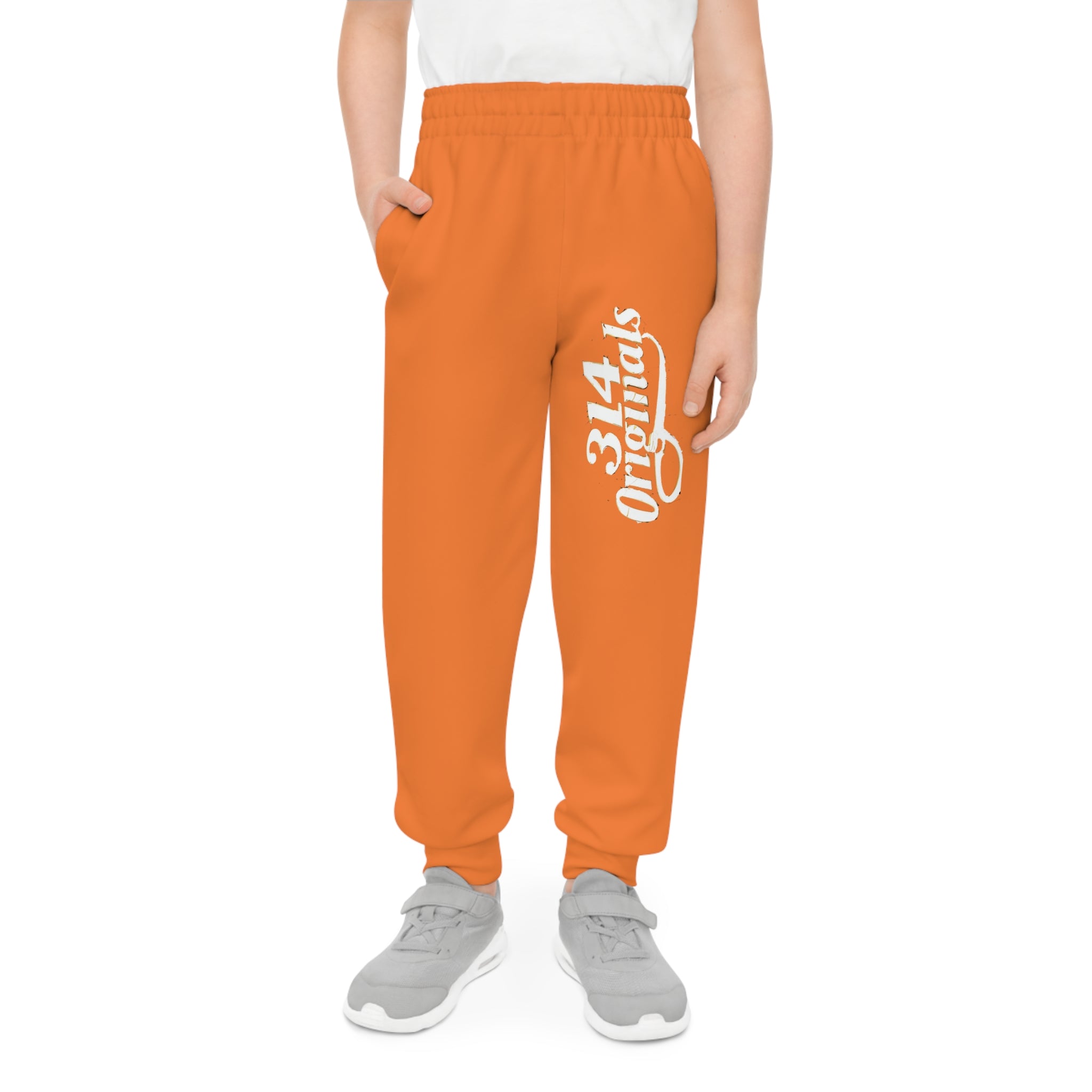 Crusta Youth Joggers with 314 Originals Side Graphic — Kids Athletic Sweatpants - 314 Originals