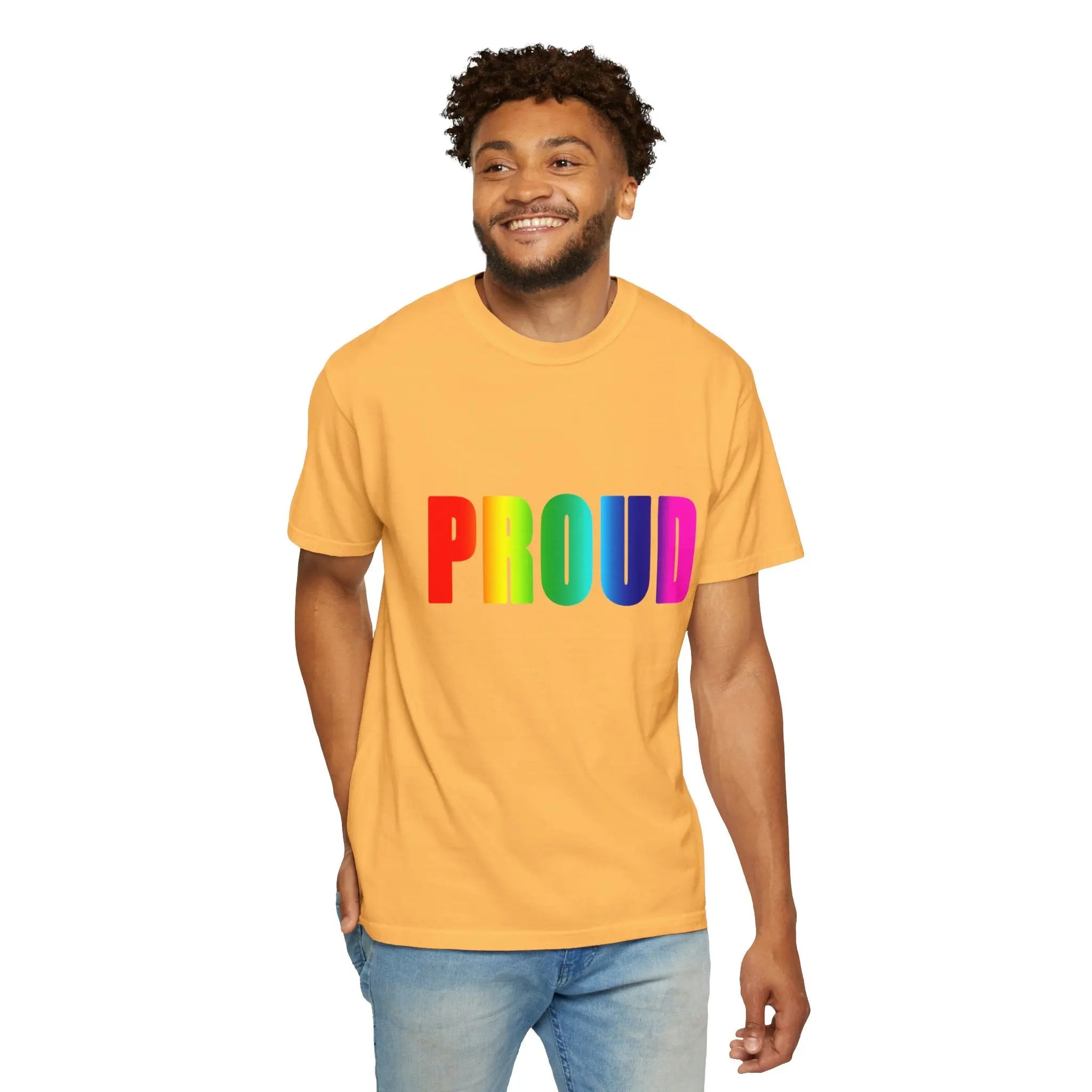 PROUD Garment-Dyed T-shirt Printify